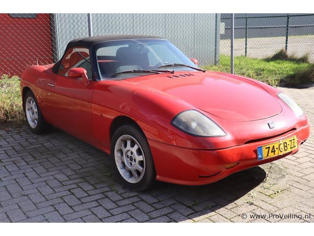Fiat barchetta cabrio 16v benzine| bwjr. 1995 | kenteken: 74-gb-zz - afbeelding 1 van  27