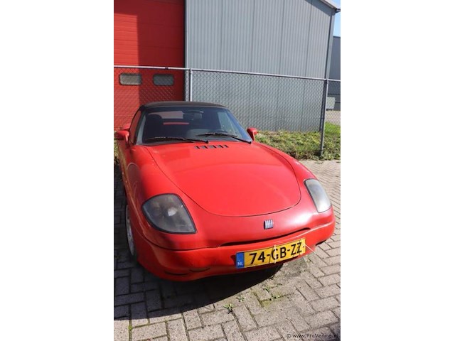 Fiat barchetta cabrio 16v benzine| bwjr. 1995 | kenteken: 74-gb-zz - afbeelding 12 van  27