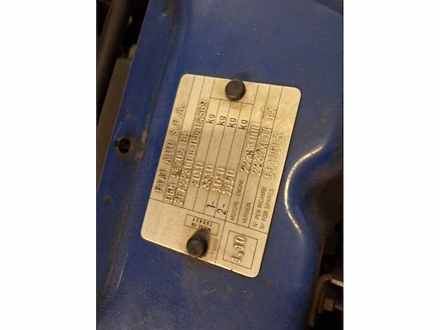 Fiat doblò 1.9 mj basis , 95-bx-td - afbeelding 6 van  14