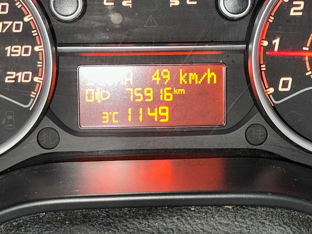 Fiat doblò cargo 1.3 mj sx 75000km v-289-bz - afbeelding 6 van  18