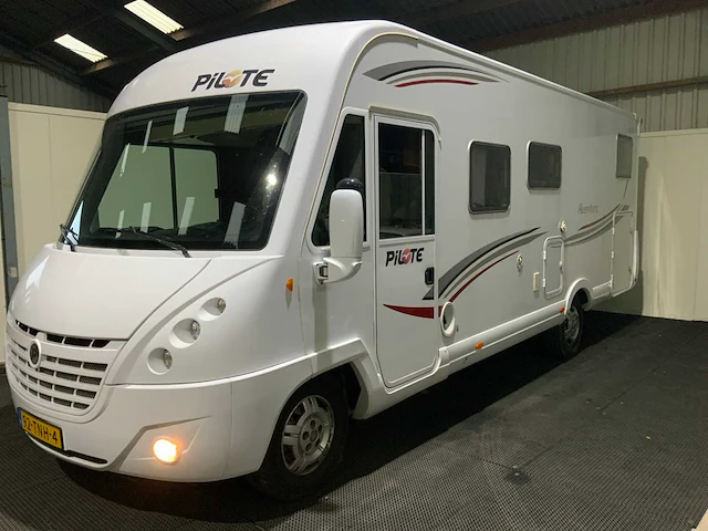 Fiat ducato 3.0 pilote g740 aventura intergaal - 177 pk - camper - enkele bedden - hefbed - 2012 - afbeelding 50 van  53