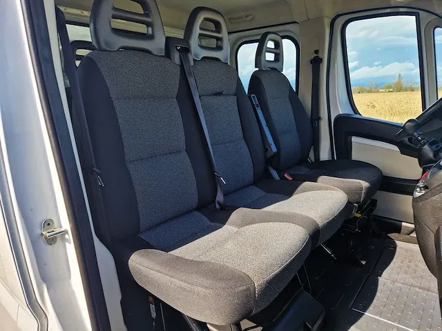 Fiat ducato 35h 2.3 multijet dc kipper open laadbak, 130 pk, euro 6, vtr-93-x - afbeelding 2 van  52
