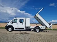 Fiat ducato 35h 2.3 multijet dc kipper open laadbak, 130 pk, euro 6, vtr-93-x