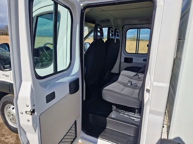 Fiat ducato 35h 2.3 multijet dc kipper open laadbak, 130 pk, euro 6, vtr-93-x - afbeelding 20 van  52