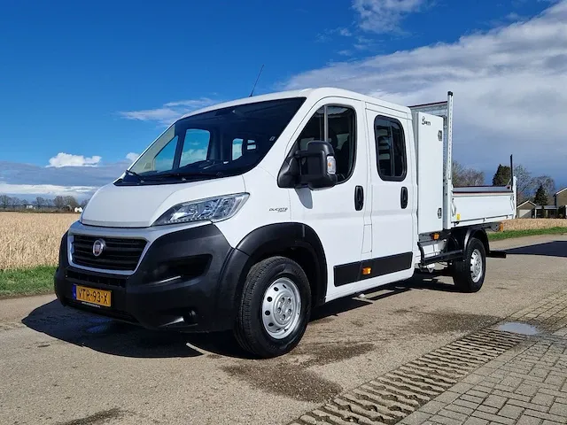 Fiat ducato 35h 2.3 multijet dc kipper open laadbak, 130 pk, euro 6, vtr-93-x - afbeelding 12 van  52