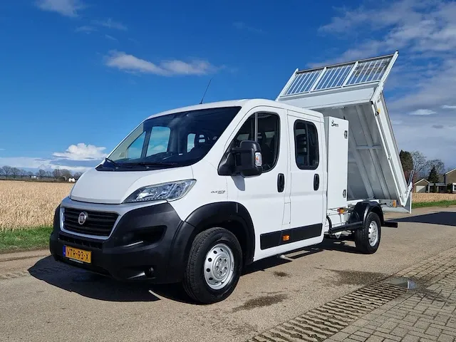 Fiat ducato 35h 2.3 multijet dc kipper open laadbak, 130 pk, euro 6, vtr-93-x - afbeelding 23 van  52