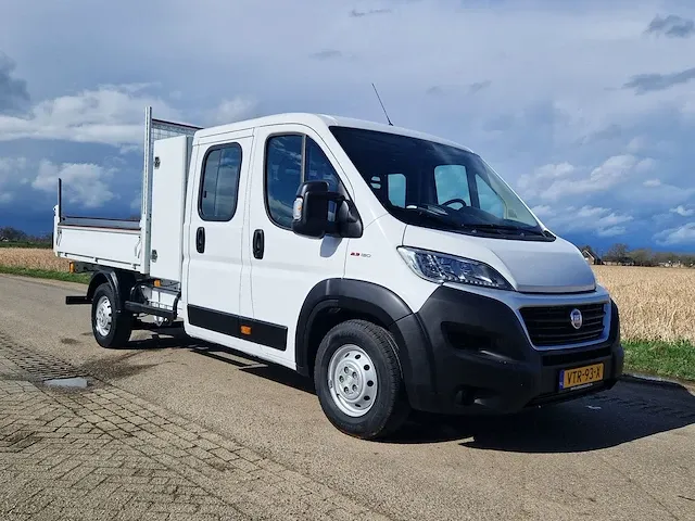 Fiat ducato 35h 2.3 multijet dc kipper open laadbak, 130 pk, euro 6, vtr-93-x - afbeelding 50 van  52