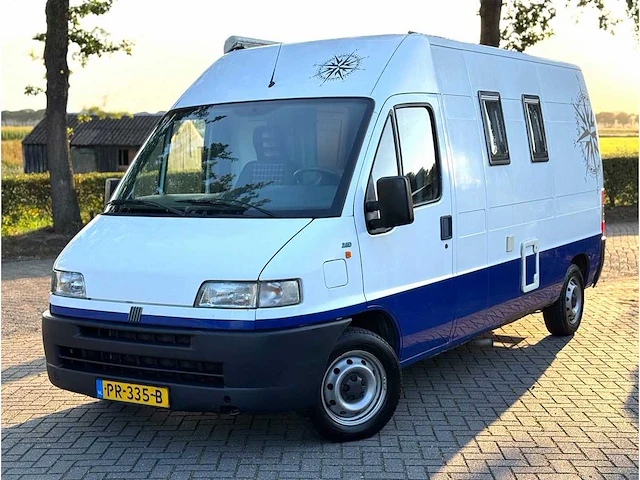 Fiat ducato camper 14 2.8 d kampeerwagen pr-335-b - afbeelding 1 van  43