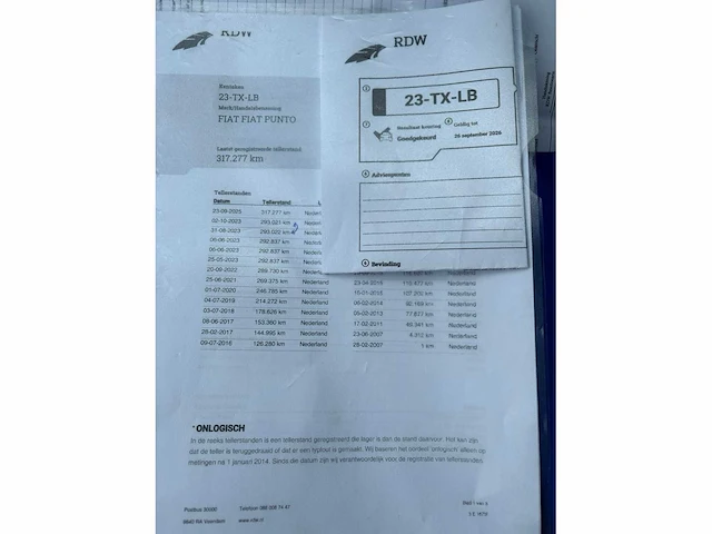Fiat grande punto 1.4 dynamic, 23-tx-lb - afbeelding 10 van  18