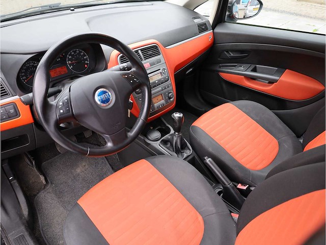 Fiat grande punto 1.4 edizione blue & me automaat 2006, 53-tp-jd - afbeelding 10 van  26