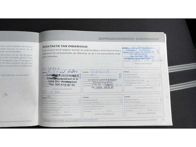 Fiat grande punto 1.4 nero bianco, 2009, 45-jfb-9 - afbeelding 16 van  25