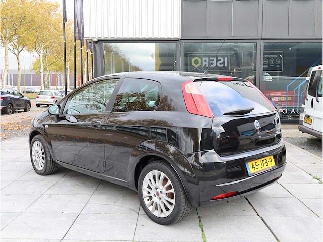 Fiat grande punto 1.4 nero bianco, 2009, 45-jfb-9 - afbeelding 19 van  25