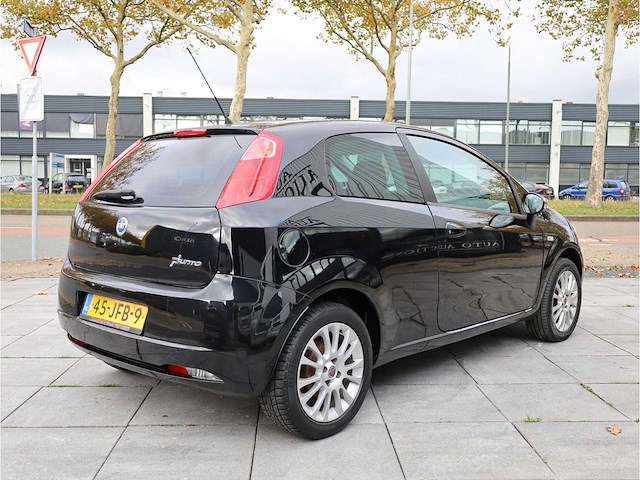 Fiat grande punto 1.4 nero bianco, 2009, 45-jfb-9 - afbeelding 21 van  25