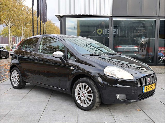 Fiat grande punto 1.4 nero bianco, 2009, 45-jfb-9 - afbeelding 23 van  25