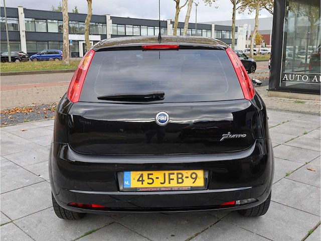 Fiat grande punto 1.4 nero bianco, 2009, 45-jfb-9 - afbeelding 4 van  25