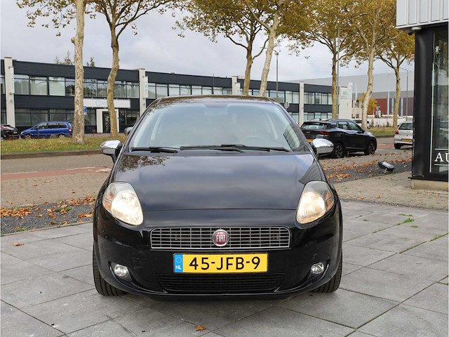 Fiat grande punto 1.4 nero bianco, 2009, 45-jfb-9 - afbeelding 8 van  25