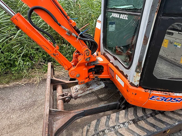 Fiat kobelco - e30sr - mini kraan - 2003 - afbeelding 2 van  29