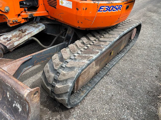 Fiat kobelco - e30sr - mini kraan - 2003 - afbeelding 8 van  29