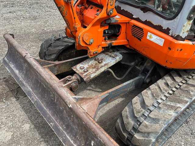 Fiat kobelco - e30sr - mini kraan - 2003 - afbeelding 17 van  29