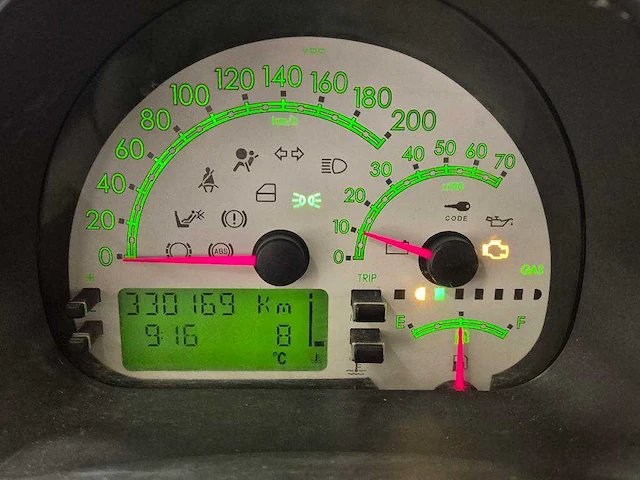 Fiat multipla 1.6-16v natural power active+ ; 38zjfh - afbeelding 15 van  16