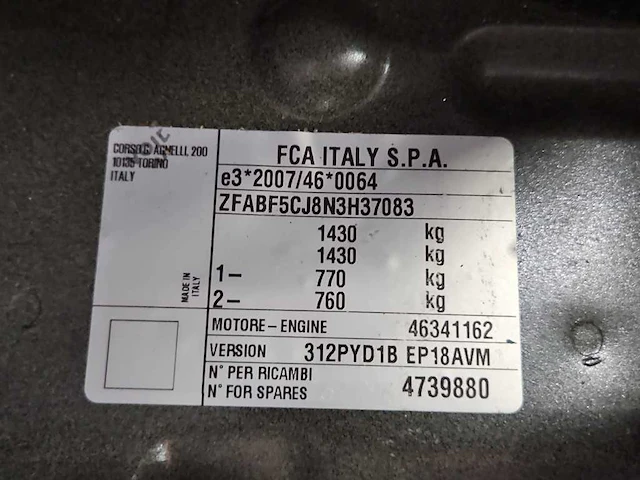 Fiat panda 1.0 hybrid city life 2022 | r-045-fl - afbeelding 14 van  27