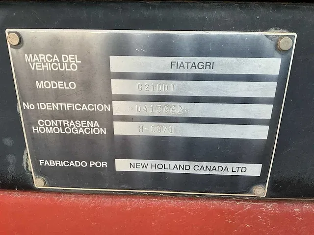 Fiatagri g210dt vierwielaangedreven landbouwtractor - afbeelding 30 van  39