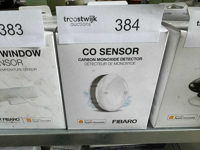 Fibaro schakelmateriaal co sensor works with apple homekit - afbeelding 2 van  2