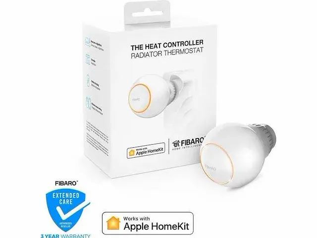 Fibaro schakelmateriaal the heat controller works with apple homekit - afbeelding 1 van  2