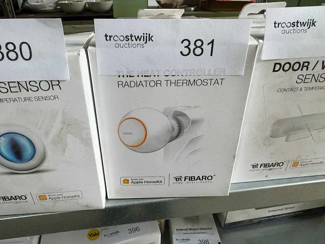 Fibaro schakelmateriaal the heat controller works with apple homekit - afbeelding 2 van  2