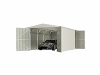Field 1119 metalen garage, 21 m2 / 5,90x3,55 meter - afbeelding 2 van  10