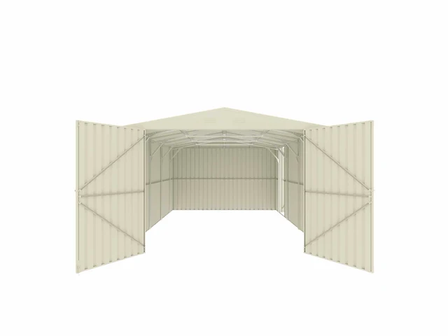 Field 1119 metalen garage, 21 m2 / 5,90x3,55 meter - afbeelding 4 van  10