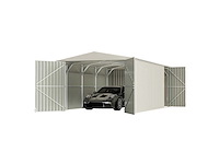 Field 1119 metalen garage 5,90x3,55 meter (21 m2) - afbeelding 3 van  10