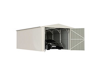 Field 1119 metalen garage, 5,90x3,55 meter (21 m2) - afbeelding 4 van  10