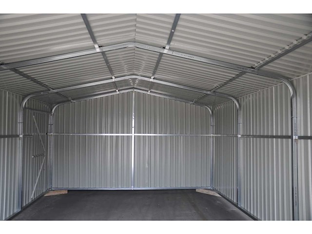 Field 1219 metalen garage 5,85x3,30 meter (19 m2) - afbeelding 2 van  9