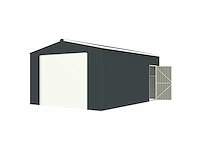 Field 1419-h252 metalen garage met elektrische roldeur, 26 m2 / 5,90x4,40 meter - afbeelding 11 van  13