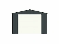 Field 1419-h252 metalen garage met elektrische roldeur, 26 m2 / 5,90x4,40 meter - afbeelding 7 van  13