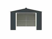Field 1419-h252 metalen garage met elektrische roldeur, 26 m2 / 5,90x4,40 meter - afbeelding 8 van  13