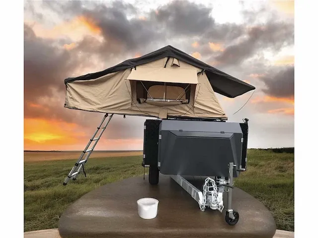 Field camp tent off-road rv caravan - afbeelding 1 van  10