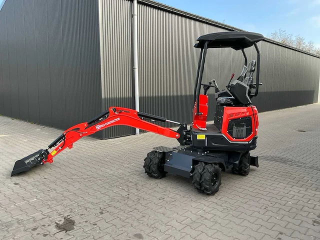 Field construction hft-15 banden graafmachine / mobiele kraan - afbeelding 4 van  46
