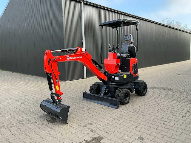 Field construction hft-15 banden graafmachine / mobiele kraan - afbeelding 5 van  46