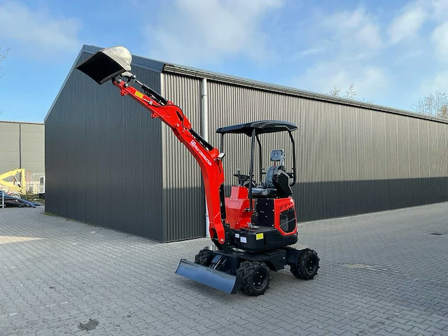 Field construction hft-15 banden graafmachine / mobiele kraan - afbeelding 6 van  46