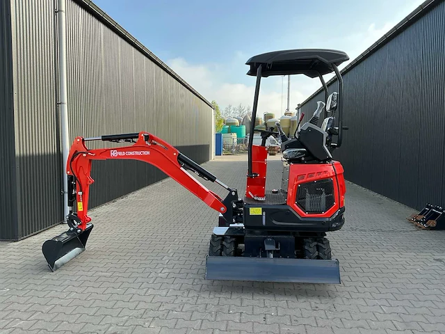 Field construction hft-15 banden graafmachine / mobiele kraan - afbeelding 7 van  46