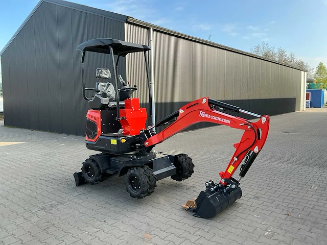 Field construction hft-15 banden graafmachine / mobiele kraan - afbeelding 13 van  46