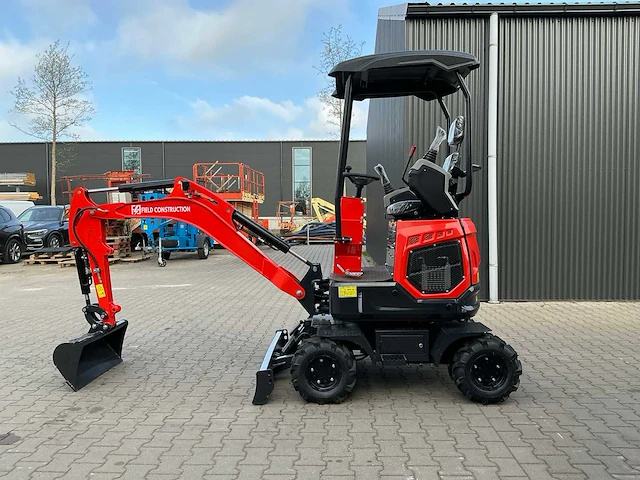 Field construction hft-15 banden graafmachine / mobiele kraan - afbeelding 43 van  46