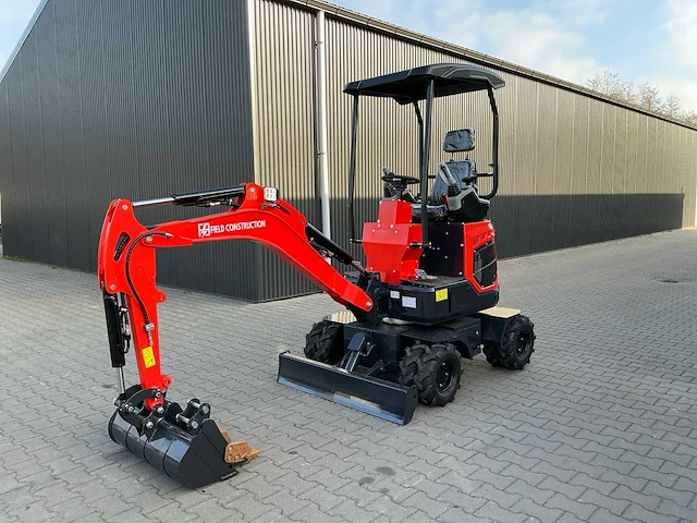 Field construction hft-15 banden graafmachine / mobiele kraan - afbeelding 45 van  46