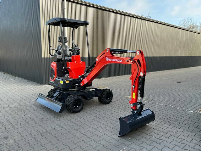 Field construction hft-15 banden graafmachine / mobiele kraan - afbeelding 46 van  46