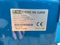 Field d500ezp high tip elektrische hoogkiep dumper - afbeelding 15 van  24