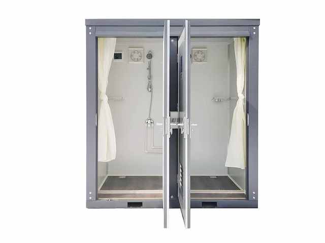 Field dubbele douche unit - afbeelding 1 van  6