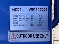 Field energy 3500 dgs 400/230 volt stroomgenerator / aggregaat diesel - afbeelding 3 van  12