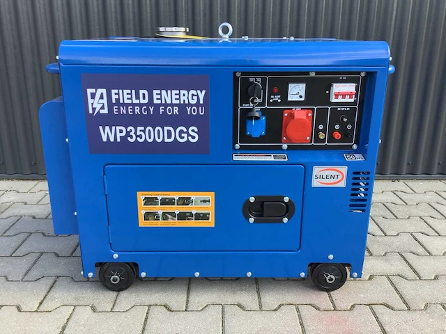 Field energy 3500 dgs 400/230 volt stroomgenerator / aggregaat diesel - afbeelding 1 van  12